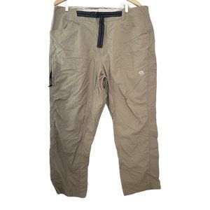 Men's Sz XXL Mountain Hardwear Khaki Hiking Pants